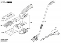 Bosch 3 600 H33 002 Isio Cordless Grass Shear 3.6 V / Eu Spare Parts